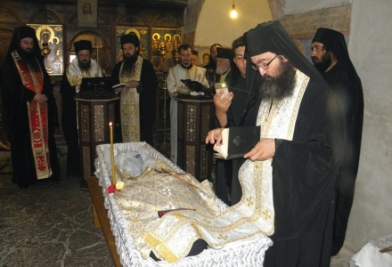 Опело и погребение на архимандрит Йосиф