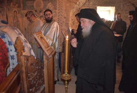 Архиерейска св. Литургия в Леворечкия манастир