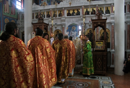 Архиерейско богослужение в исихастирио  „Св. Пантелеймон“ с. Смиров дол