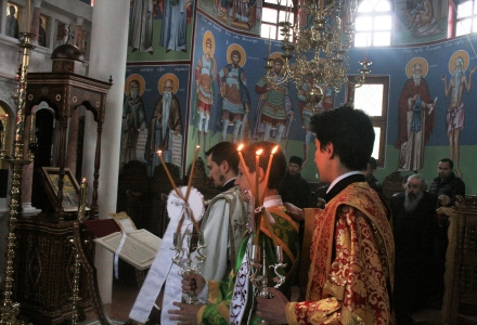 Архиерейско богослужение в исихастирио  „Св. Пантелеймон“ с. Смиров дол