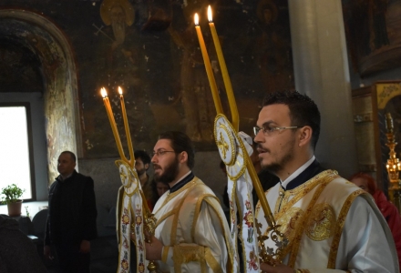 Монахът Захарий стана йеродякон