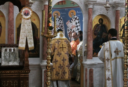 Архиерейско богослужение в исихастирио  „Св. Пантелеймон“ с. Смиров дол