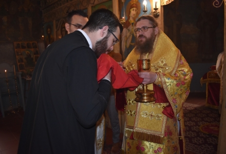 Монахът Захарий стана йеродякон