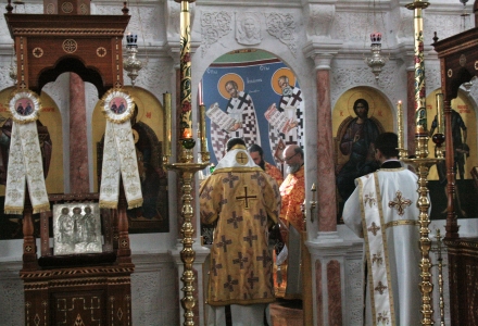 Архиерейско богослужение в исихастирио  „Св. Пантелеймон“ с. Смиров дол