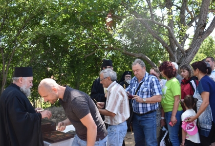 Първа копка на параклис в село Брегаре