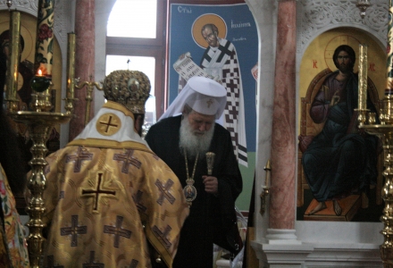 Архиерейско богослужение в исихастирио  „Св. Пантелеймон“ с. Смиров дол