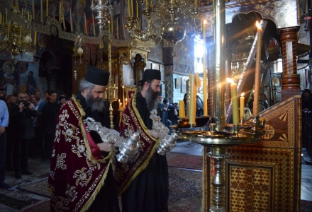 На Великата Лавра за празника на св. Атанасий