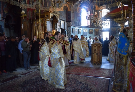 На Великата Лавра за празника на св. Атанасий