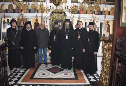 Руски владика оглави св. Литургия в Църногорския манастир