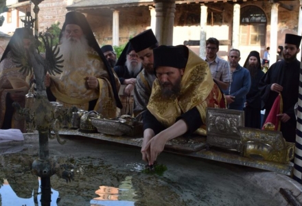 На Великата Лавра за празника на св. Атанасий