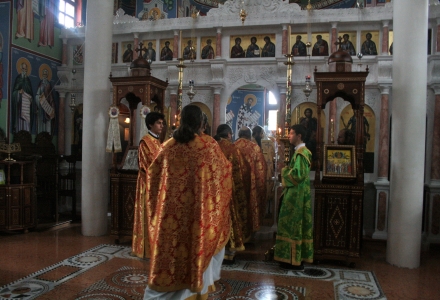 Архиерейско богослужение в исихастирио  „Св. Пантелеймон“ с. Смиров дол