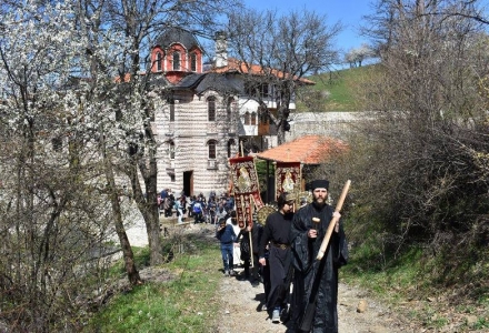 Лития с иконата на Пресв. Богородица-Всецарица на Светли понеделник