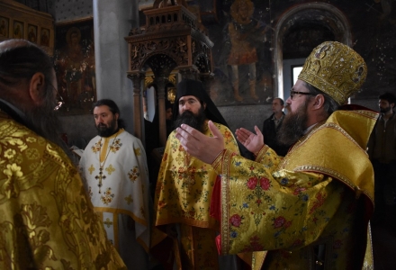 Монахът Захарий стана йеродякон