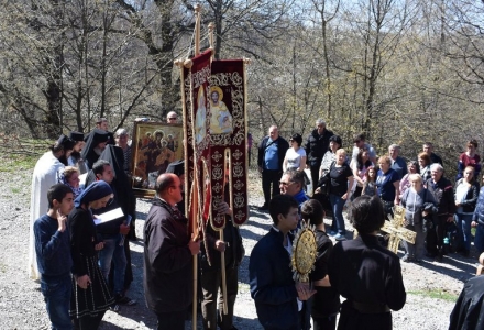 Лития с иконата на Пресв. Богородица-Всецарица на Светли понеделник