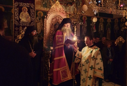 Игуменът на светогорския манастир 