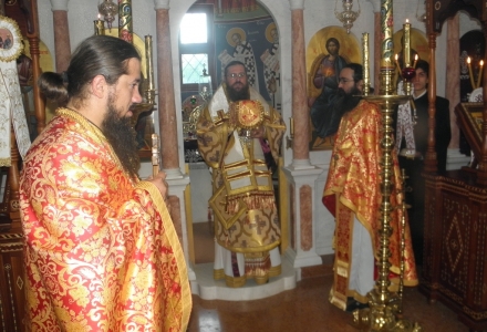 Монашеско пострижение в Църногорския манастир